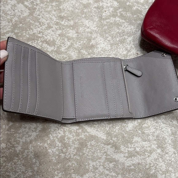 Michael Kors Light Gray Wallet - Picture 2 of 8